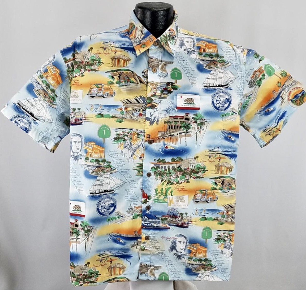 California hawaiian shirts